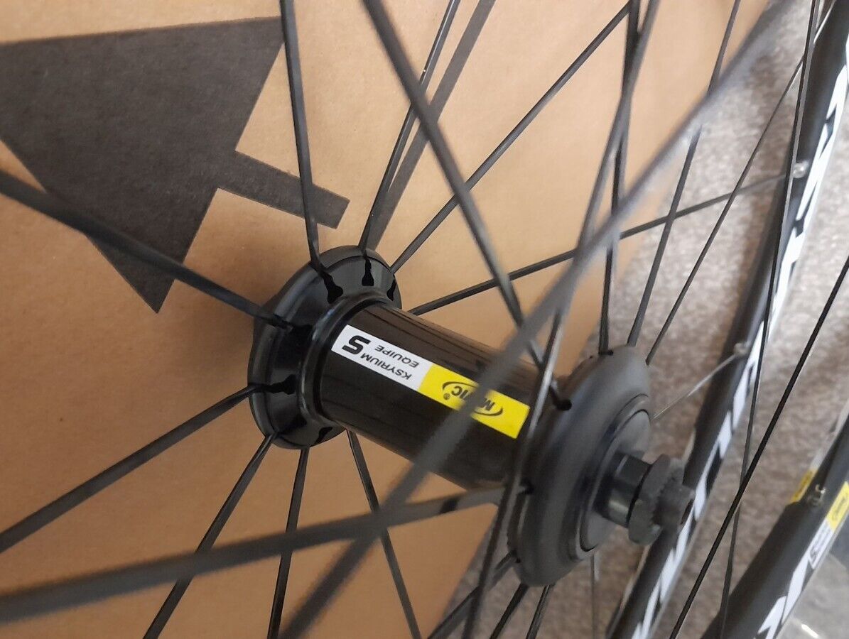 Mavic Ksyrium Equipe S 700c UST Clincher Road Wheelset,Rim Brake, SRAM/Shimano
