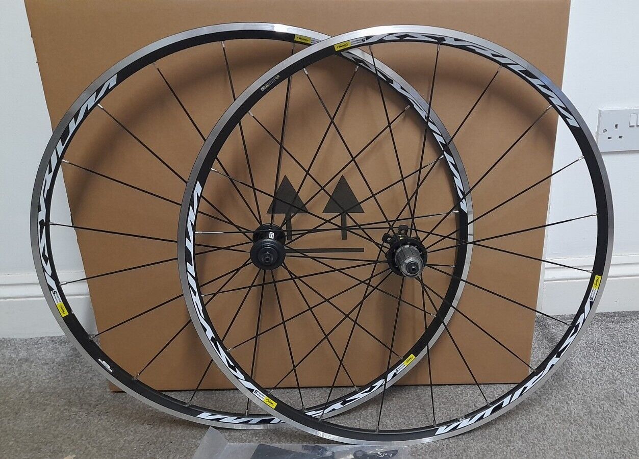 Mavic Ksyrium Equipe S 700c UST Clincher Road Wheelset,Rim Brake, SRAM/Shimano