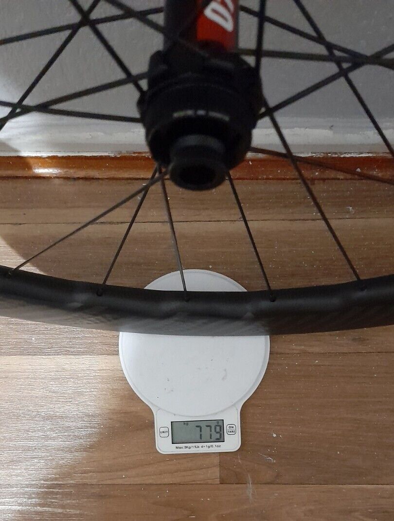 SOLD - Zipp 454 NSW Carbon Clincher 700c Wheelset, DT Swiss 240 Hubs, Disc B, SRAM XDR