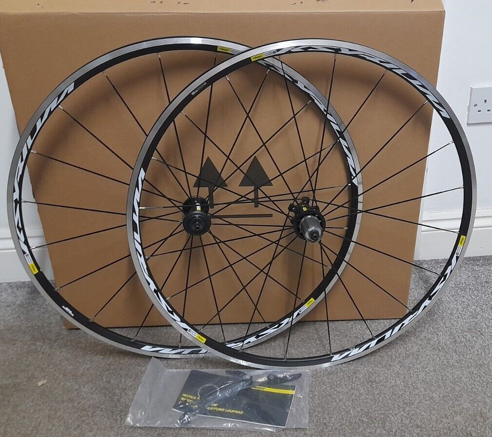 Mavic Ksyrium Equipe S 700c UST Clincher Road Wheelset,Rim Brake, SRAM/Shimano